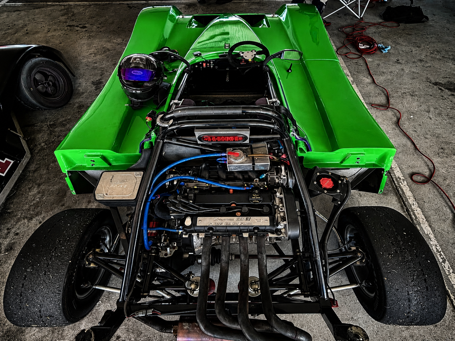 Top engine detail of Filippo Massa's SRF3 at CMP in 2026