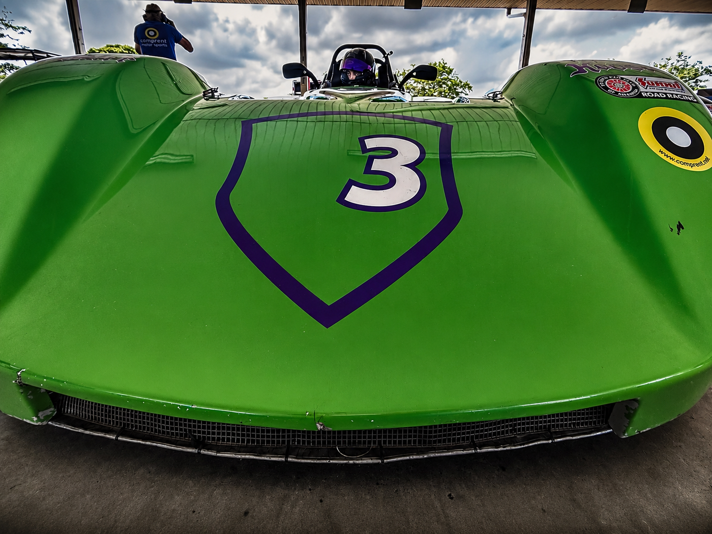 SRF3 nose number three detail from Filippo Massa's CMP 2026 race weekend