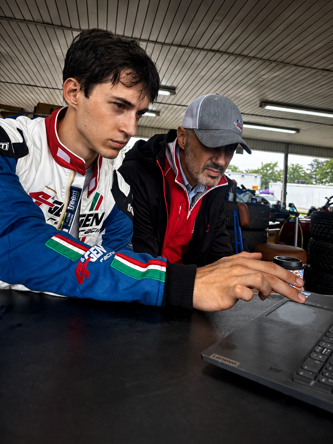 Engineering laptop review during Filippo Massa's CMP 2026 race weekend