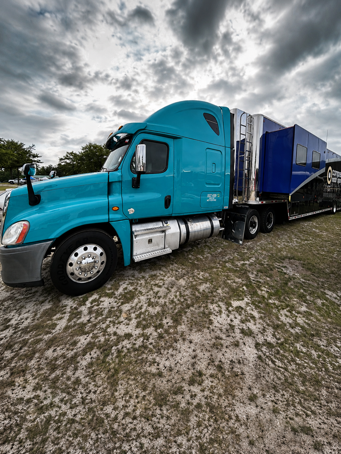 Comprent Motorsports transporter at CMP during Filippo Massa's 2026 race weekend